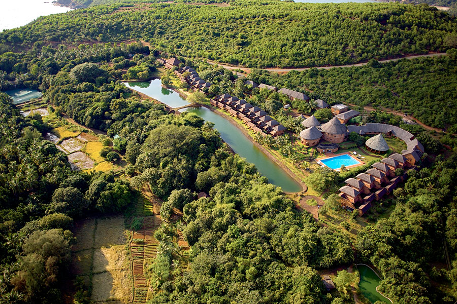 Swaswara Gokarna Arial View